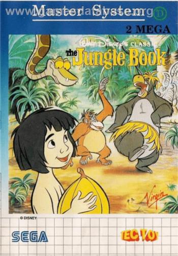 Cover Jungle Book, The for Master System II